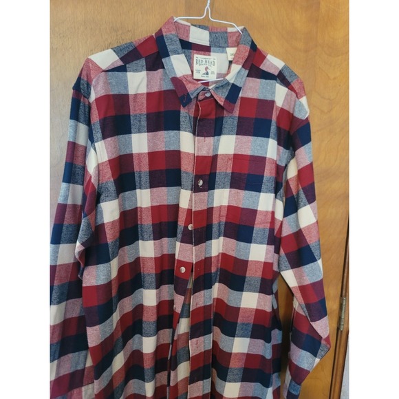 RedHead Other - Red Head Plaid Flannel Shirt Men 2XLT Multicolor Long Sleeve Cotton‎